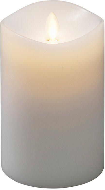 KONSTSMIDE Led-kaars Geurkaars wit flakkerend met lavendel-Geurpad ø 9 cm H. ca. 13 cm (1-delig) - Foto 6