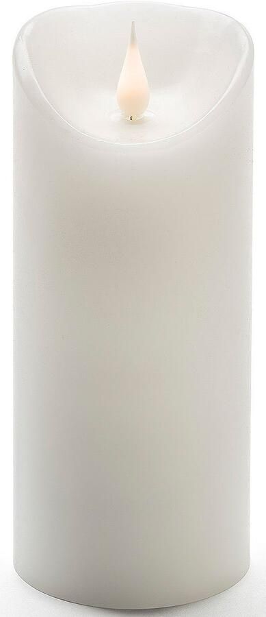 KONSTSMIDE Led-kaars Kerst versiering Led-kaars van echte was wit met 3D vlam ø 7 5 cm hoogte: 17 5 cm (1-delig) - Foto 7