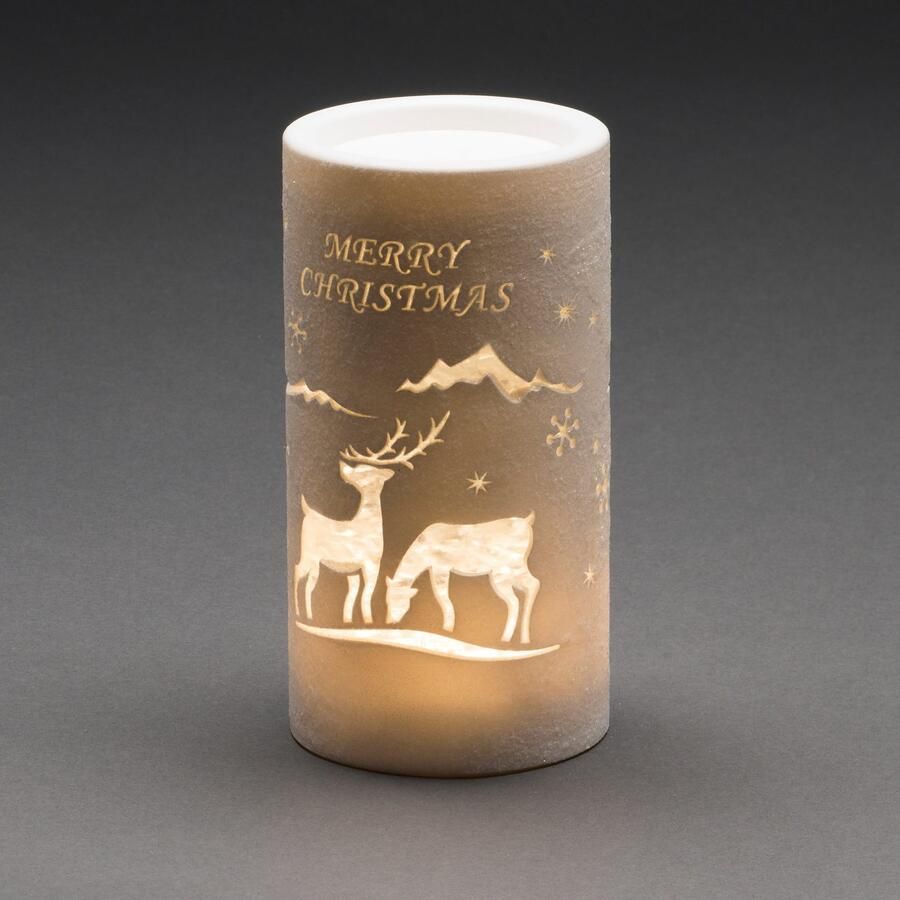 KONSTSMIDE Led lantaarn Led-lantaarn rendier kerstman en slee (1 stuk) - Foto 2
