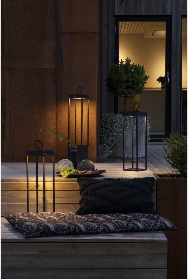 KONSTSMIDE Led-lantaarn Ravello LED USB-lantaarn dimbaar (2 stuks) - Foto 4