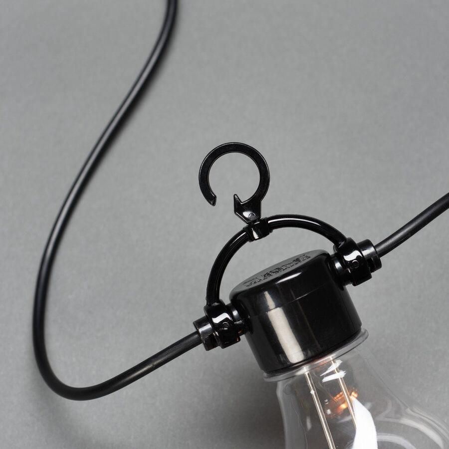 KONSTSMIDE Led-lichtsnoer Biergarten Uitbreiding 10 heldere lampen amberkleurige diodes - Foto 3