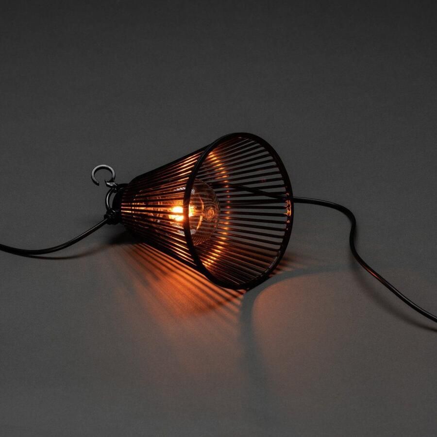 KONSTSMIDE Led-lichtsnoer Biergarten Uitbreiding 10 heldere lampen amberkleurige diodes - Foto 6