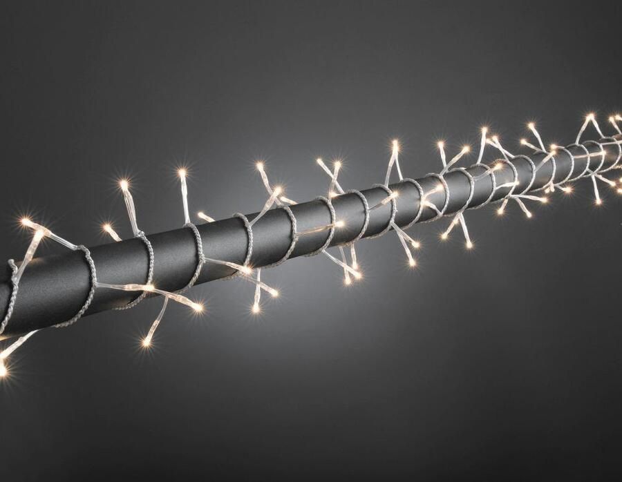 KONSTSMIDE Led-lichtsnoer Kerstversiering buiten gelast 80 heldere lampen - Foto 2