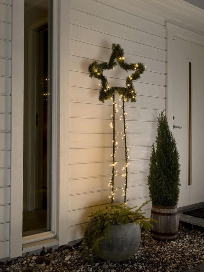 KONSTSMIDE Led-lichtsnoer Kerstversiering buiten gevroren 200 warmwitte diodes - Foto 2