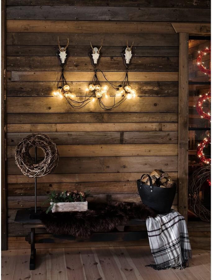 KONSTSMIDE Led-lichtsnoer Kerstversiering buiten Led biertuinverlichting 10 heldere lampen 80 amberkleurige dioden (1 stuk) - Foto 2