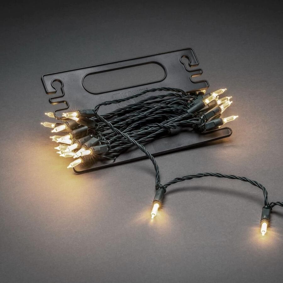 KONSTSMIDE Led-lichtsnoer Kerstversiering buiten met oproller 80 warmwitte diodes - Foto 2