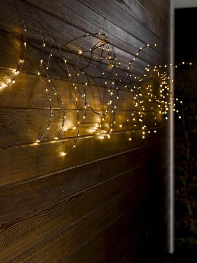 KONSTSMIDE Led-lichtsnoer Kerstversiering buiten variabel als lichtkrans lichtring 240 warmwitte diodes - Foto 3