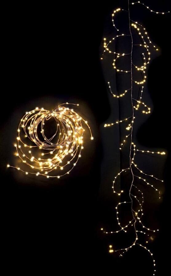 KONSTSMIDE Led-lichtsnoer Kerstversiering buiten variabel als lichtkrans lichtring 240 warmwitte diodes - Foto 9