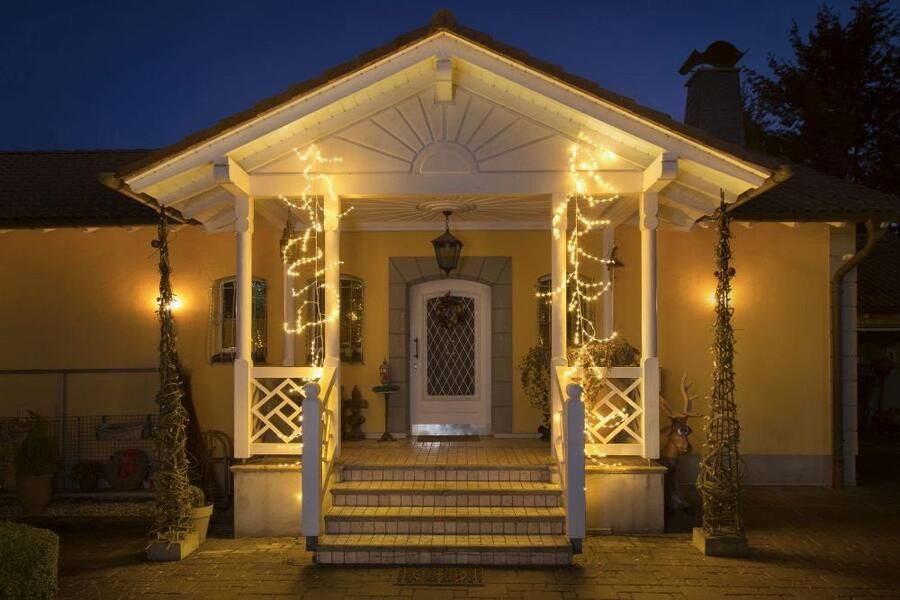 KONSTSMIDE Led-lichtsnoer Kerstversiering buiten variabel als lichtkrans lichtring 240 warmwitte diodes - Foto 6