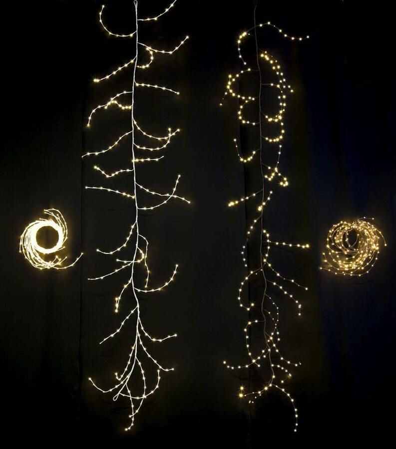 KONSTSMIDE Led-lichtsnoer Kerstversiering buiten variabel als lichtkrans lichtring 240 warmwitte diodes