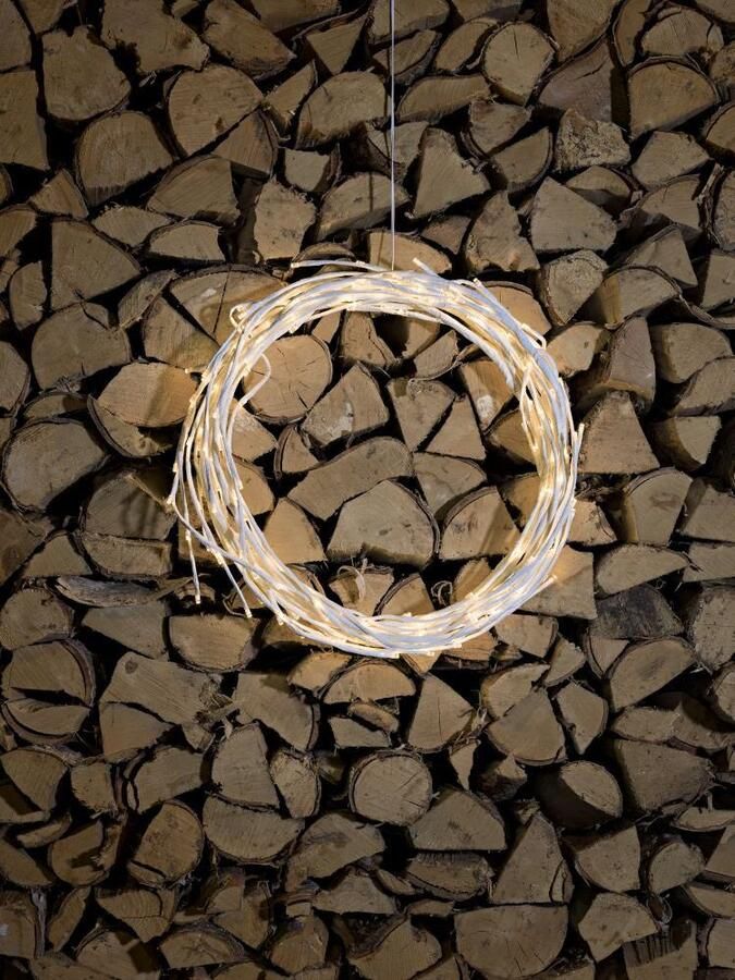 KONSTSMIDE Led-lichtsnoer Kerstversiering buiten variabel als lichtkrans lichtring 240 warmwitte diodes - Foto 4