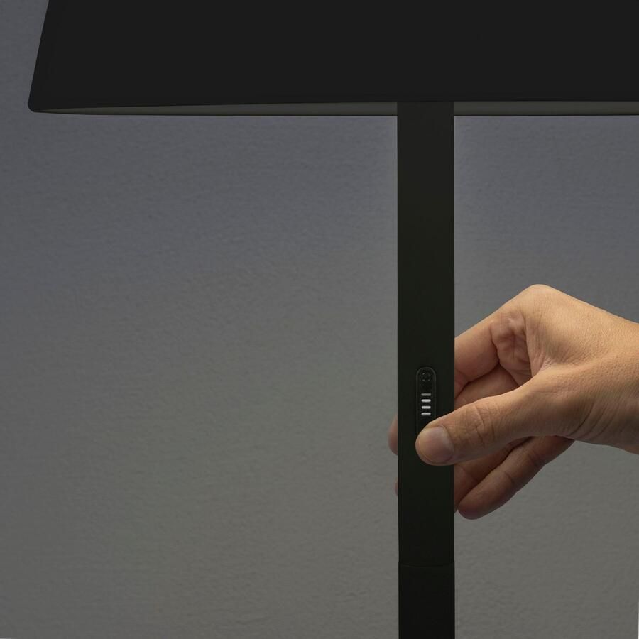 KONSTSMIDE Led-staande lamp Pomezia LED USB-vloerlamp 2700K 3000K 4000K dimbaar (2 stuks) - Foto 4