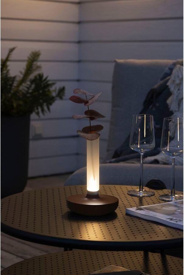 KONSTSMIDE Led-tafellamp Biarritz USB-tafellamp 1800 2700 4000K dimbaar (2 stuks) - Foto 2