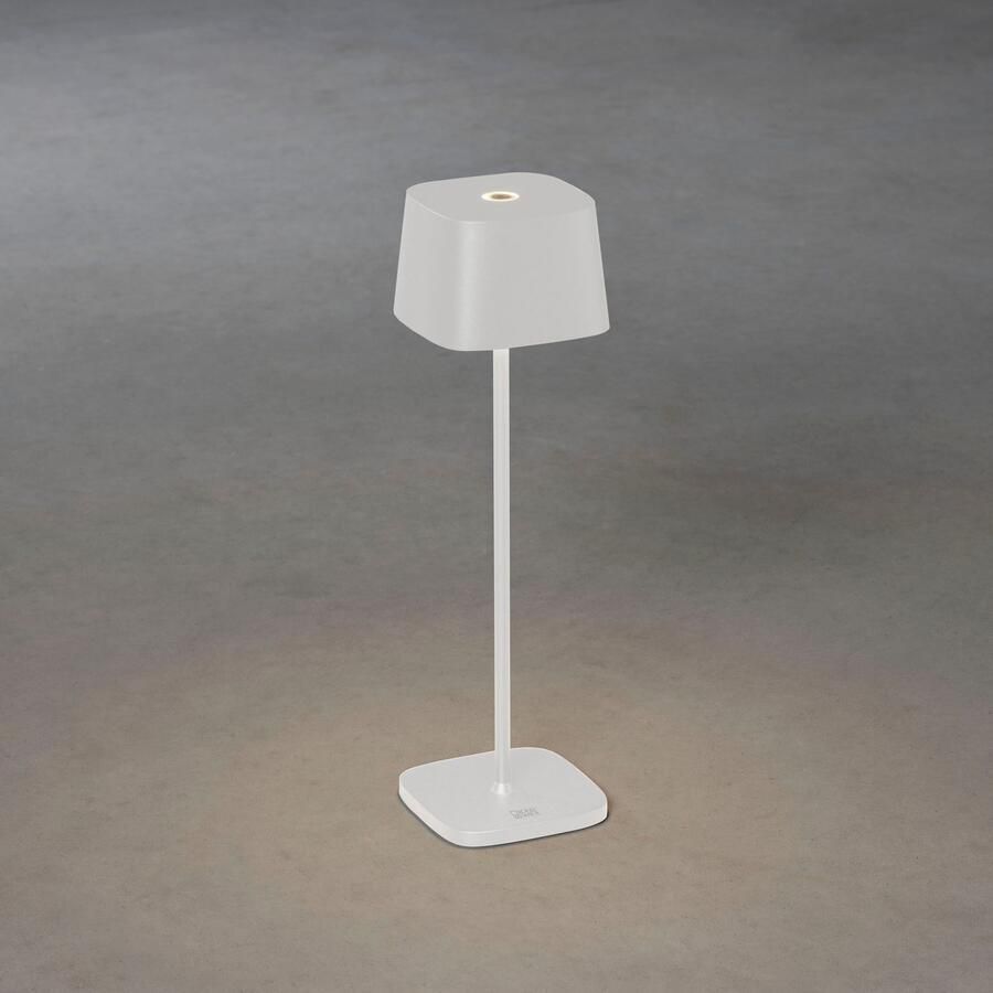 KONSTSMIDE Led-tafellamp Capri LED USB-tafellamp 2700 3000K dimbaar (2 stuks) - Foto 4