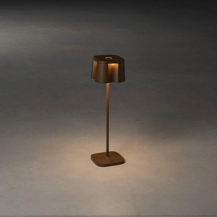 KONSTSMIDE Led-tafellamp NICE Mooie LED USB-tafellamp kleurtemperatuur dimbaar (2 stuks) - Foto 2