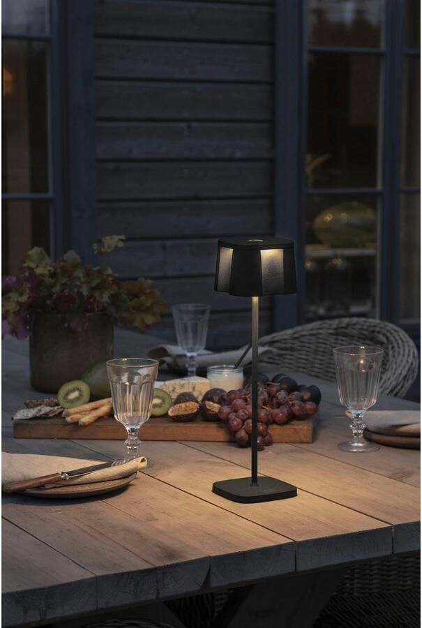 KONSTSMIDE Led-tafellamp NICE Mooie LED USB-tafellamp kleurtemperatuur dimbaar (2 stuks) - Foto 2