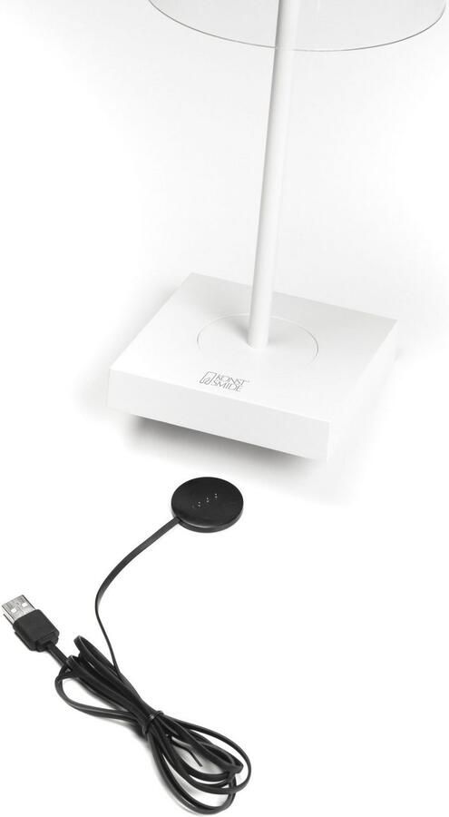 KONSTSMIDE Led-tafellamp Scilla LED USB-tafellamp kleurtemperatuur dimbaar (2 stuks) - Foto 2