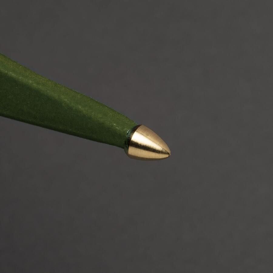 KONSTSMIDE Sierster Kerstster kerstversiering Papieren ster led ster met groen fluweel geperforeerd 7 punten (1 stuk) - Foto 2