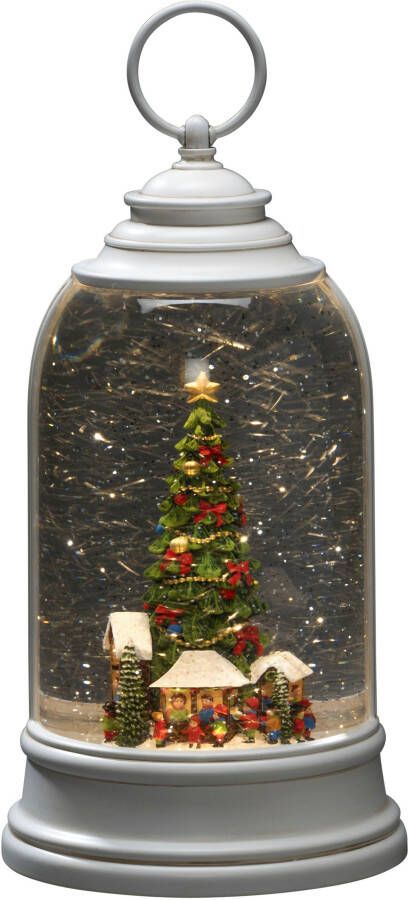 KONSTSMIDE Led lantaarn LED Wasserlaterne "Weihnachtsmarkt" weiß 2 warm weiße Dioden (1 stuk) - Foto 1