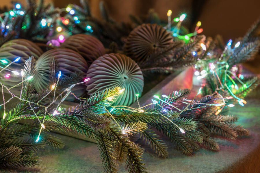 KONSTSMIDE Led-lichtsnoer Kerst versiering Micro ledlichtsnoer Firecracker met langzame RGB-kleurwisseling (1 stuk) - Foto 3