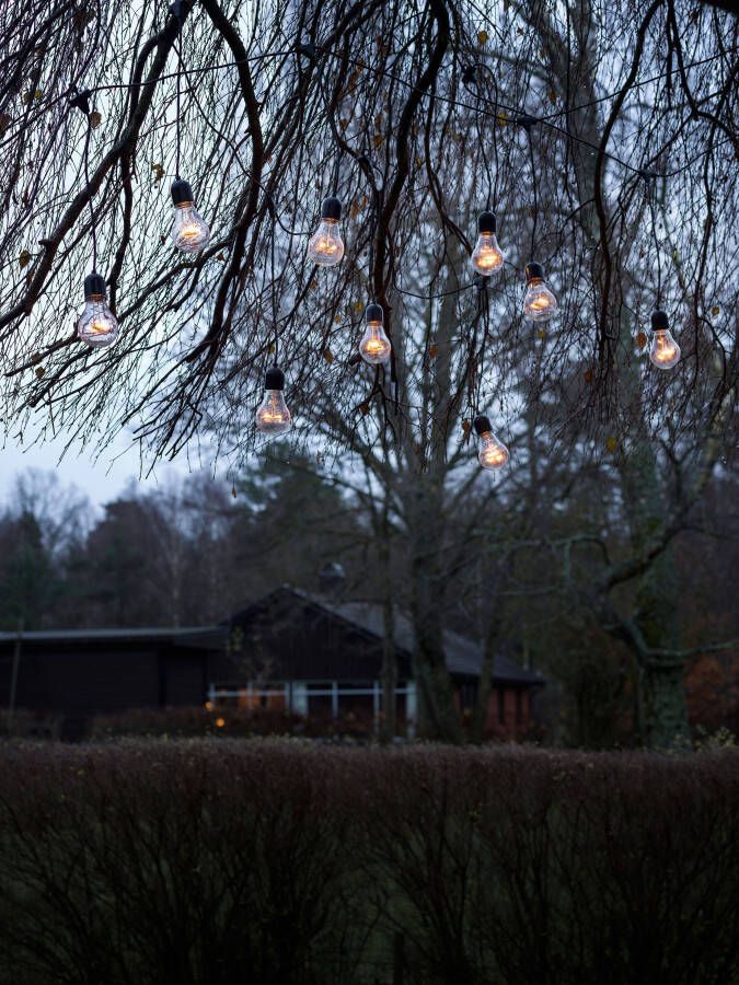 KONSTSMIDE Led-lichtsnoer Kerstversiering buiten Led biertuinverlichting 10 heldere lampen 80 amberkleurige dioden (1 stuk) - Foto 6