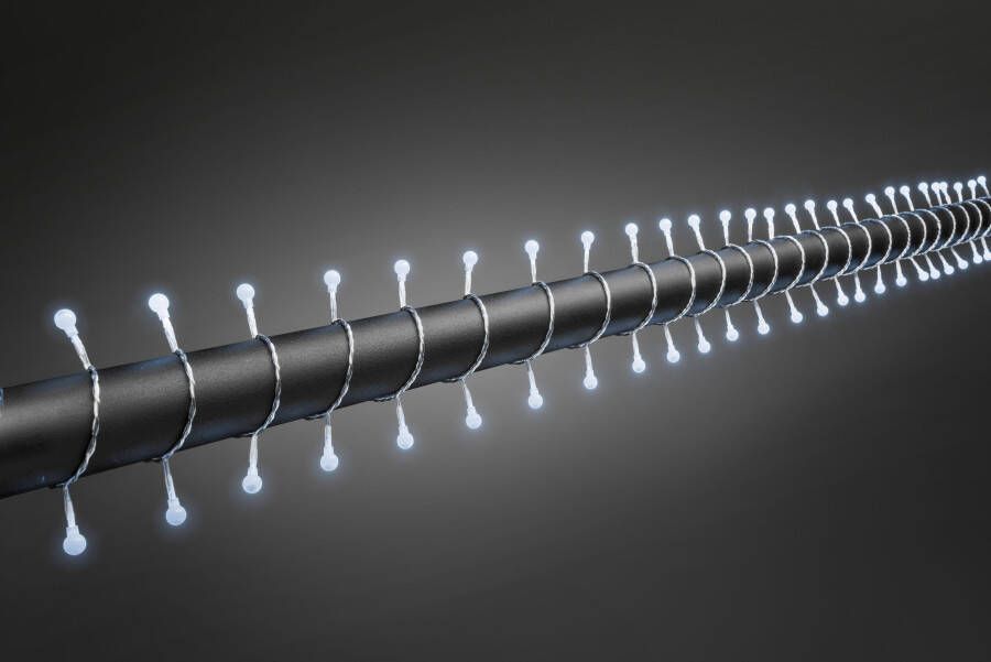 KONSTSMIDE Led-lichtsnoer Kerstversiering buiten Led bollichtketting ronde dioden 80 koudwitte dioden (1 stuk) - Foto 3
