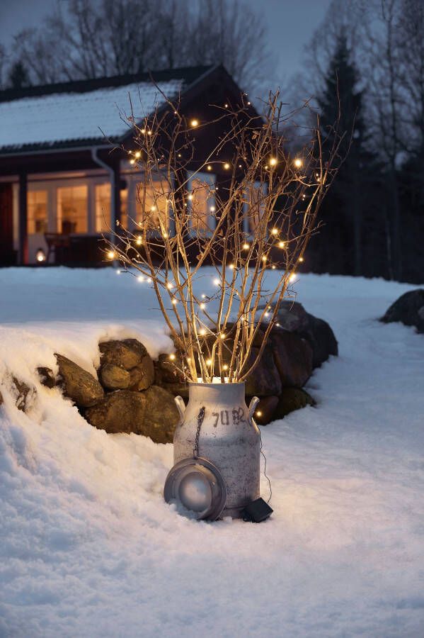 KONSTSMIDE Led-lichtsnoer met 8 functies en geheugenfunctie 240 warmwitte dioden (1 stuk) - Foto 2