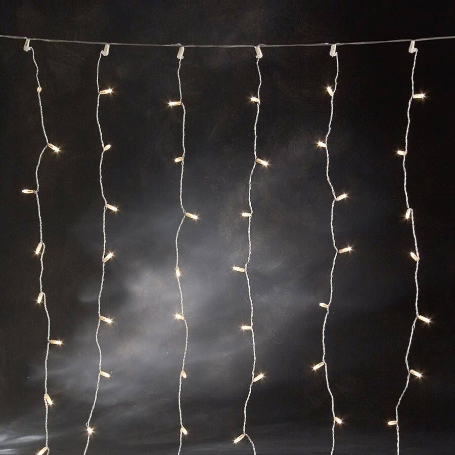 KONSTSMIDE Lichtgordijn Microlight lichtgordijn 160 heldere lampen (1 stuk) - Foto 1
