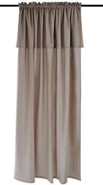 Kutti Gordijn Lene Gordijn katoen met volant uni (1 stuk) - Foto 4