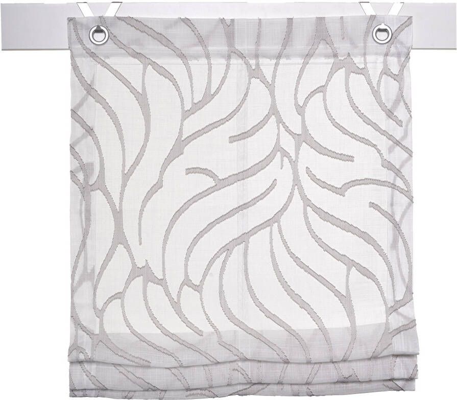 Kutti Romeins rolgordijn Skyline halftransparant polyester (1 stuk) - Foto 4
