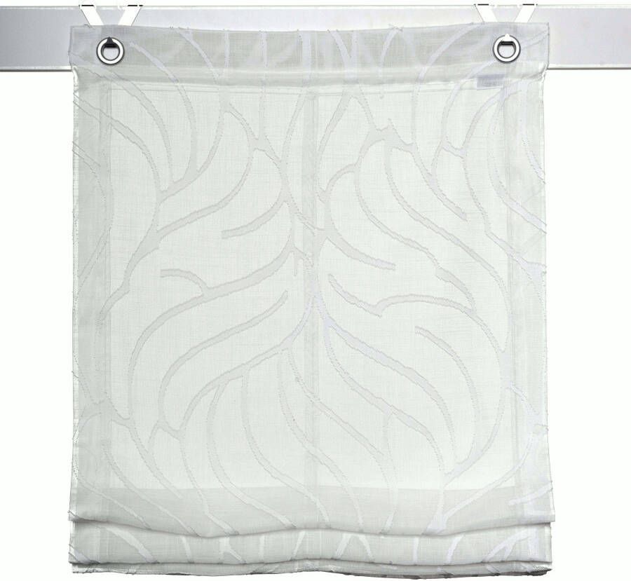 Kutti Romeins rolgordijn Skyline halftransparant polyester (1 stuk)