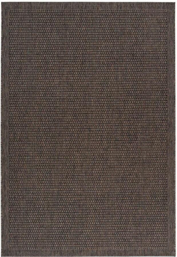 Sunset Vloerkleed Outdoor Buitengebruik Sisal look Flatwave Vloer kleed Tapijt Karpet 200x290 taupe bruin