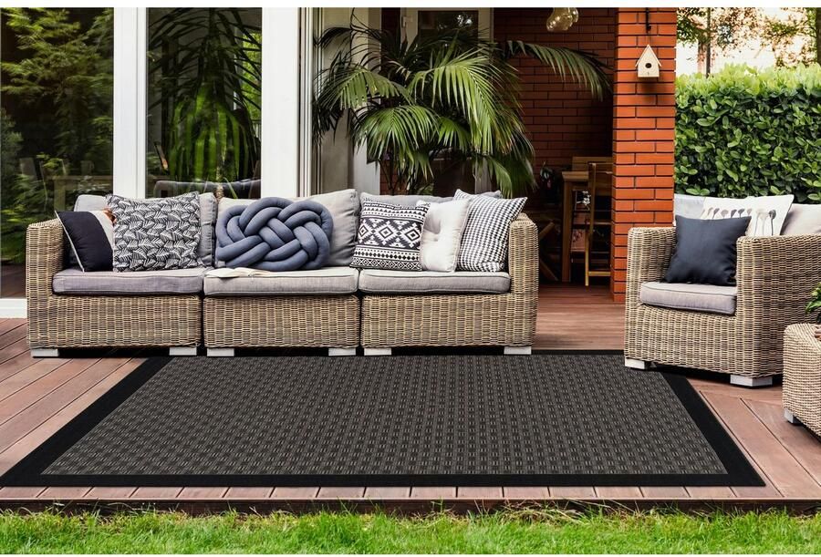 Calo-deluxe Vloerkleed Perugia 1070 Geschikt voor binnen en buiten onderhoudsvriendelijk woonkamer - Foto 5