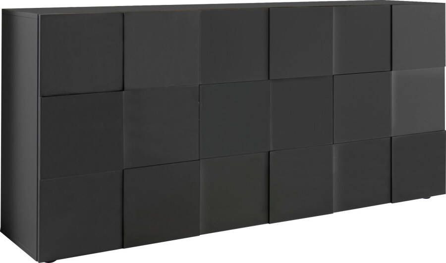 INOSIGN Dressoir Dama Breedte 181 Commode 3 deuren Dressoir Front in 3D-uiterlijk veel opbergruimte verschillende kleuren - Foto 4