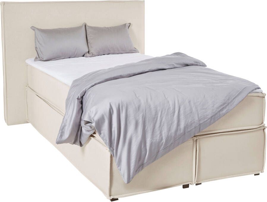 LeGer Home by Lena Gercke Boxspring Yuma incl. topmatras in 4 breedten 3 matrassoorten en elk 2 hardheden - Foto 8