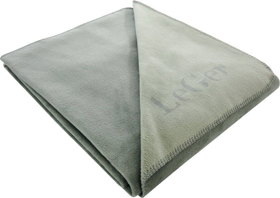 LeGer Home by Lena Gercke Deken Anisa met modern opschrift knuffeldeken - Foto 5