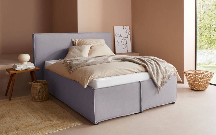 LeGer Home by Lena Gercke Gestoffeerd bed Isaline naar keuze zonder matras of met 3 matrassoorten hoofdbordhoogte 107 cm - Foto 9