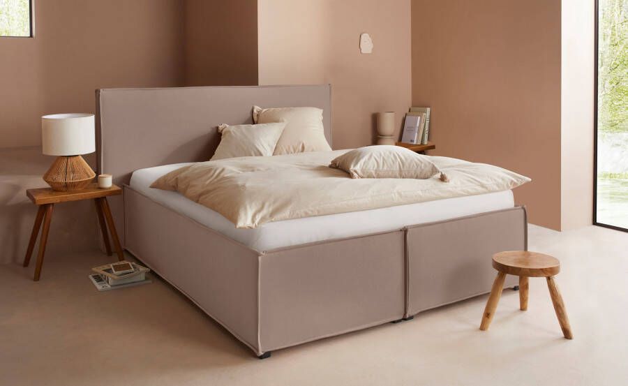 LeGer Home by Lena Gercke Gestoffeerd bed Isaline naar keuze zonder matras of met 3 matrassoorten hoofdbordhoogte 107 cm - Foto 9