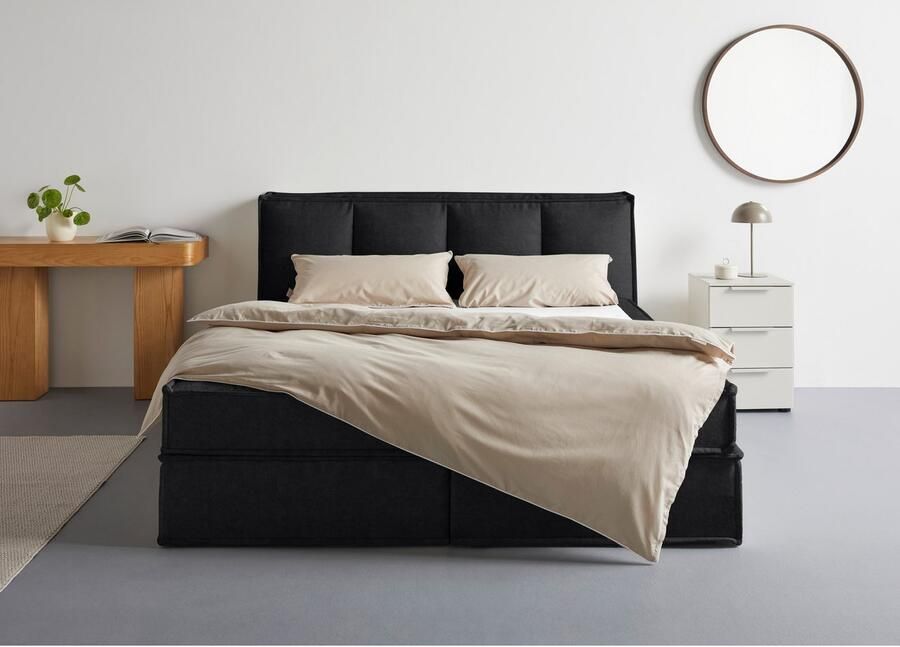 LeGer Home by Lena Gercke Boxspring Addyson Boxspringbed incl. Topper 2 Matrassen - Foto 3