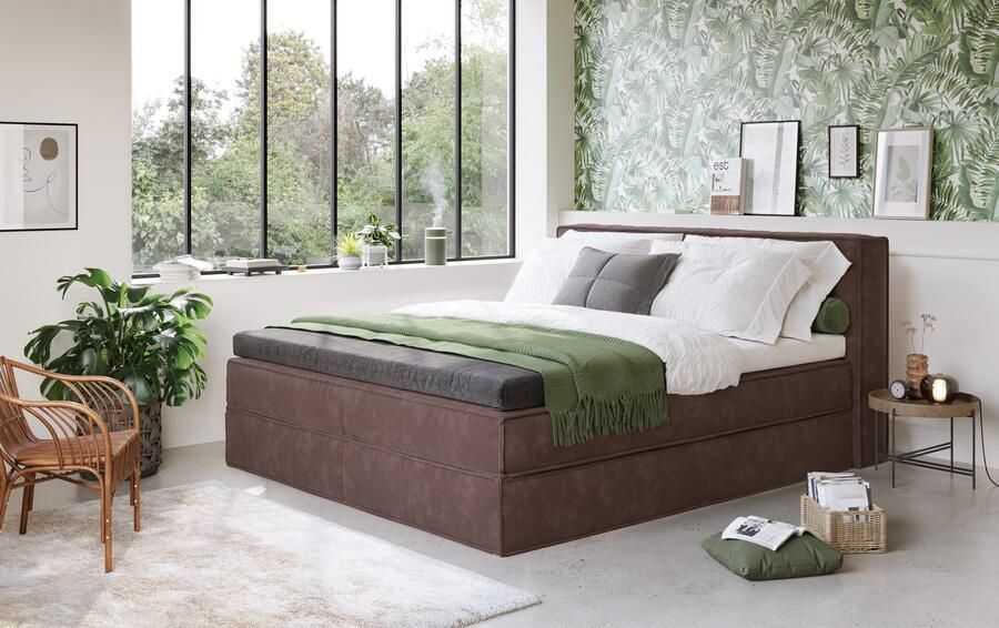 LeGer Home by Lena Gercke Boxspring Addyson Boxspringbed incl. Topper 2 Matrassen - Foto 7