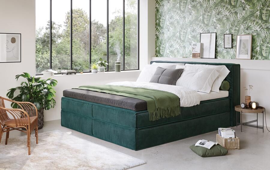 LeGer Home by Lena Gercke Boxspring Addyson Boxspringbed incl. Topper 2 Matrassen - Foto 6