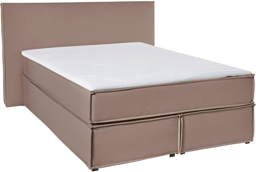 LeGer Home by Lena Gercke Boxspring Yuma incl. topmatras in 4 breedten 3 matrassoorten en elk 2 hardheden - Foto 4