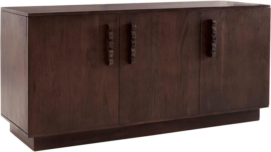 LeGer Home by Lena Gercke Dressoir EMINA Massief acaciahout 146 cm commode met soft-close en designgrepen - Foto 3
