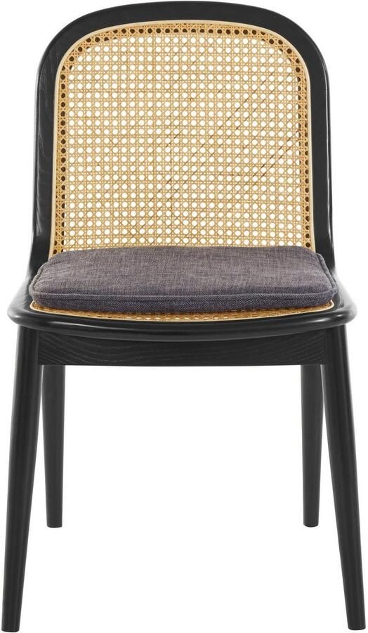 LeGer Home by Lena Gercke Eetkamerstoel Lina 2-delige set massief houten Polstertstoel met frame en poten van massief essenhout (set 2 stuks) - Foto 6