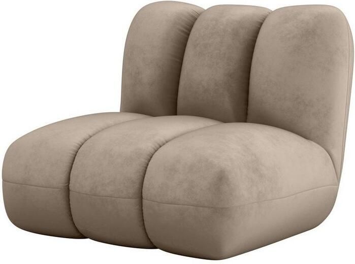 LeGer Home by Lena Gercke Fauteuil Priya loungefauteuil moderne stiksels ook in bouclé perfect individueel meubelstuk gezellig en modern b d h: 90 106 84 cm - Foto 4