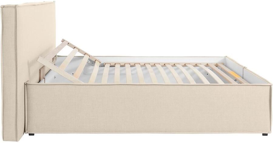 LeGer Home by Lena Gercke Gestoffeerd bed Isaline naar keuze zonder matras of met 3 matrassoorten hoofdbordhoogte 107 cm - Foto 12