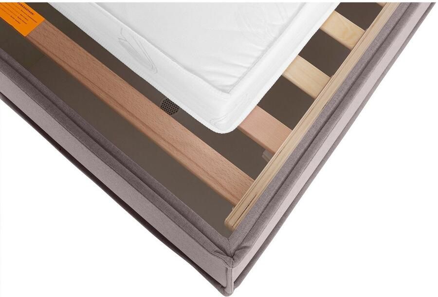 LeGer Home by Lena Gercke Gestoffeerd bed Isaline naar keuze zonder matras of met 3 matrassoorten hoofdbordhoogte 107 cm - Foto 4