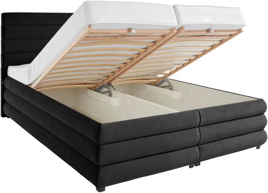 LeGer Home by Lena Gercke Gestoffeerd bed Maylis naar keuze met en zonder matras en lattenbodem ook in 200 cm breedte - Foto 1