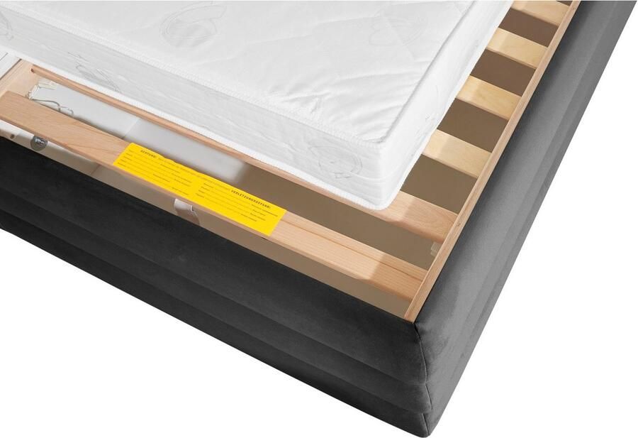 LeGer Home by Lena Gercke Gestoffeerd bed Maylis naar keuze met en zonder matras en lattenbodem ook in 200 cm breedte - Foto 3