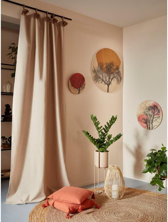 LeGer Home by Lena Gercke Gordijn Leger ondoorzichtig bio-katoen geweven verschillende maten (1 stuk) - Foto 4